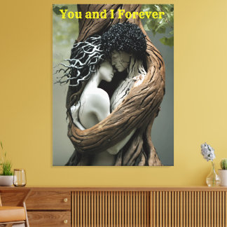 You and I Forever Canvas Print