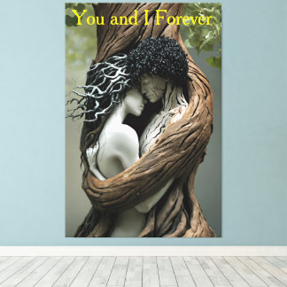 You and I Forever Canvas Print
