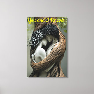 You and I, Forever Canvas Print