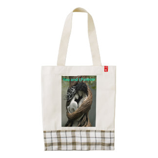 You and I Forever Zazzle HEART Tote Bag