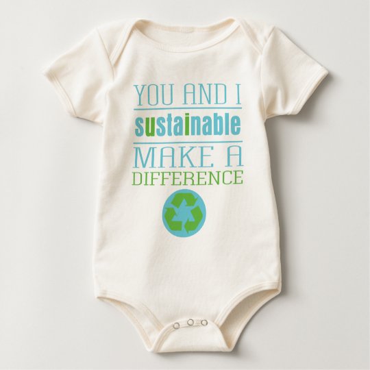 You and I Sustainable Baby Bodysuit