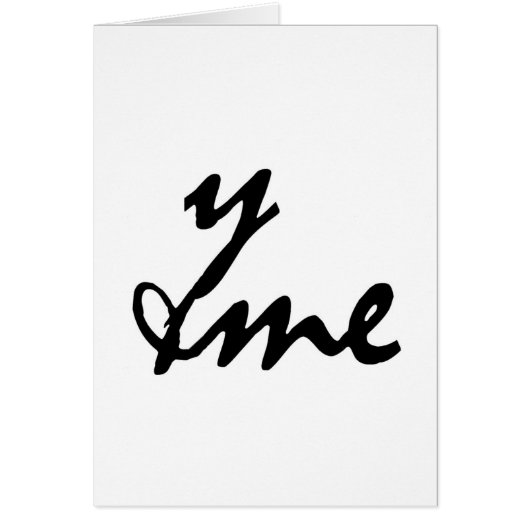 You and me cards (Front)