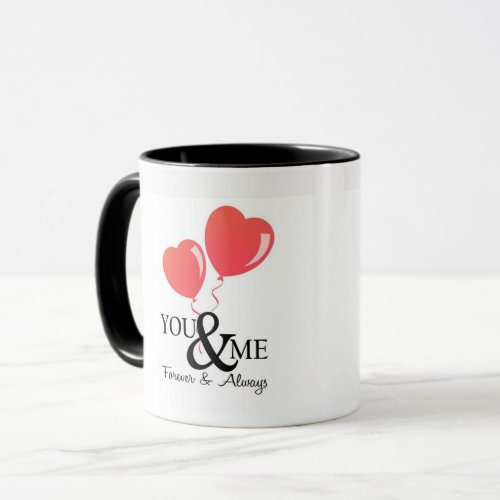 You and Me mug