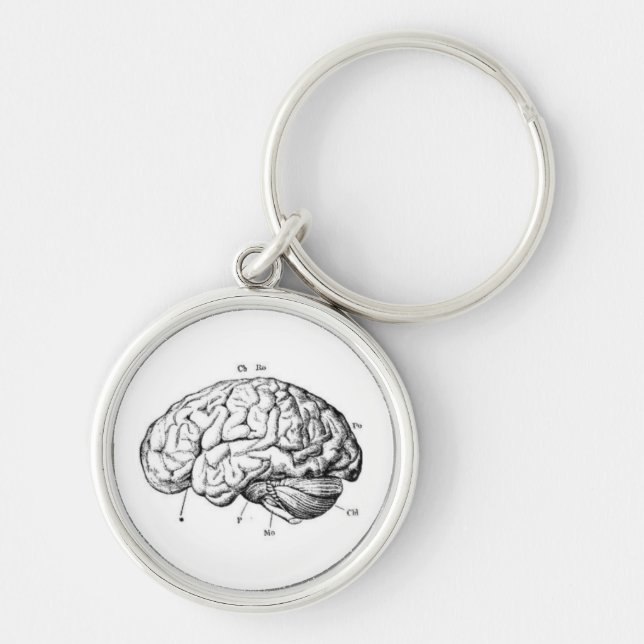 You are a Brain Keychain (Front)