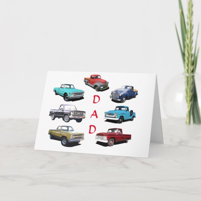 **YOU ARE A CLASSIC DAD*** HAPPY BIRTHDAY CARD (Front)