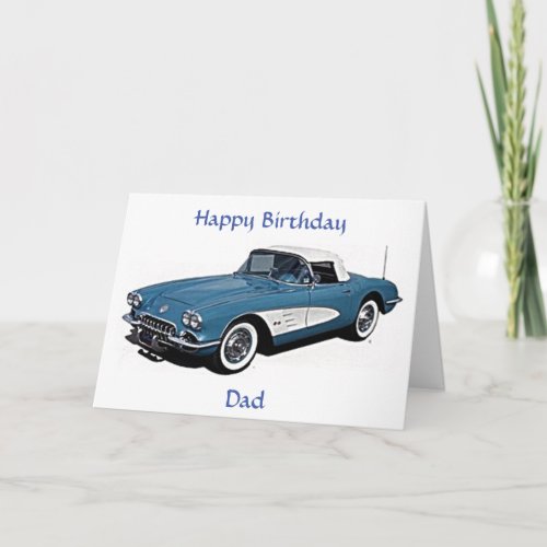 **YOU ARE A CLASSIC DAD*** HAPPY BIRTHDAY CARD