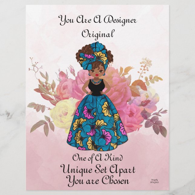 You are A Designer Original Water Stationary (Front)