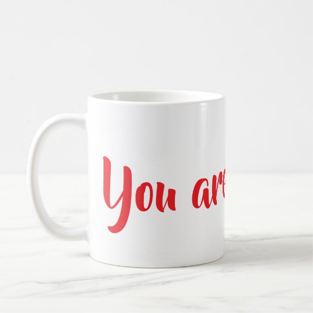 You are a feast. coffee mug (Left)