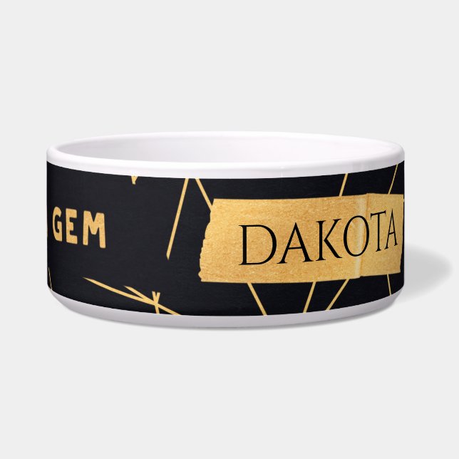 You Are A Gem Pet Bowl (Right)