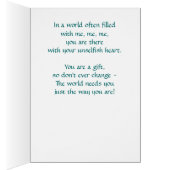 You are a gift (Inside (Right))