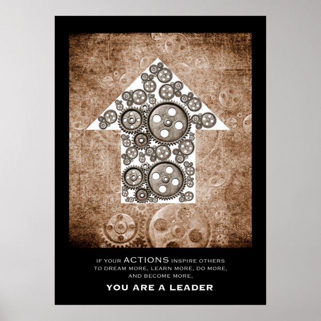 You are a leader poster (Front)