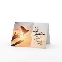 You are a New Creation Baptism Congrats Card