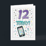 YOU ARE A "PRE-TEEN" AND "12 YEARS OLD" CARD<br><div class="desc">THANKS FOR STOPPING BY ONE OF MY EIGHT STORES!! GREAT FOR THE **PRE-TEEN IN YOUR LIFE**!!!!</div>