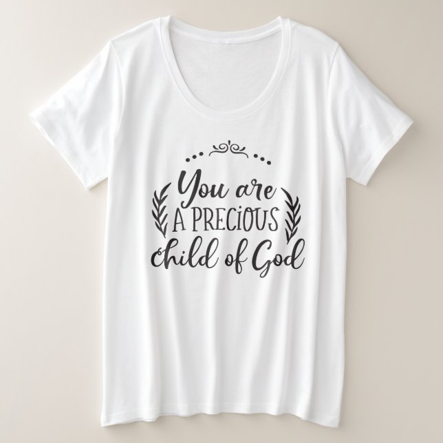 You Are A Precious Child Of God Women's T-Shirt (Design Front)