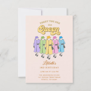 You are a Queen Birthday Jubilee Invitation