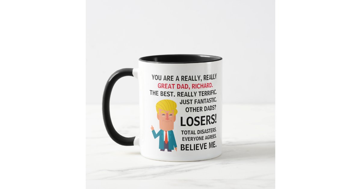 Personalized Donald Trump Mug  Donald Trump Fan Club Official
