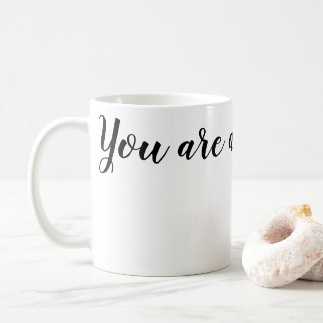 You are a rock star! coffee mug (With Donut)