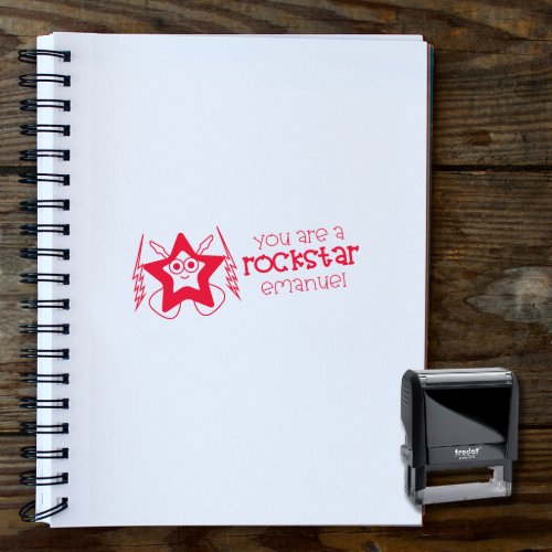 You Are a Rockstar Teachers Self_Inking Stamp