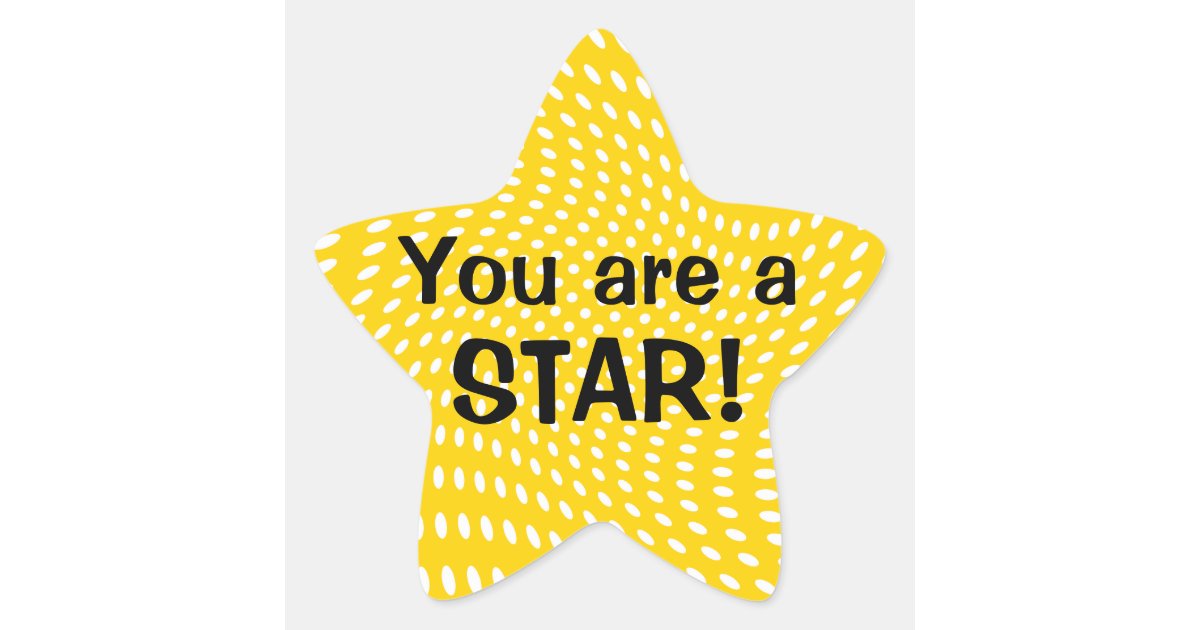 Star stickers for rewarding