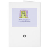 You are aDOORable cartoon Cards (Back)