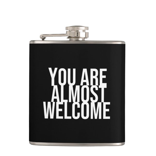 You are almost welcome flask (Front)