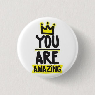 You are amazing button