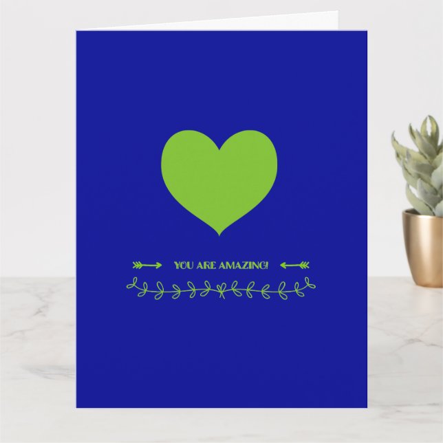 You Are Amazing! Card (Small Plant)