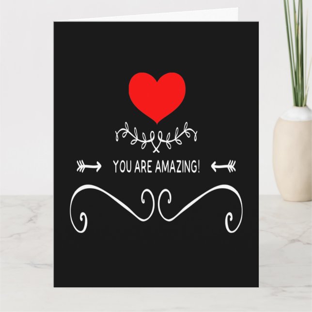 You Are Amazing!  Card (Front)