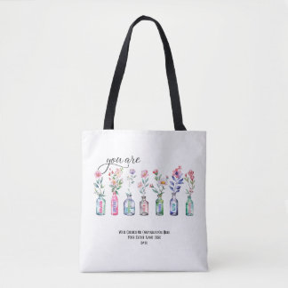 You Are Amazing Faith Sunday School Custom Bible Tote Bag