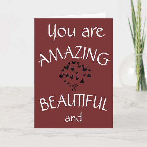 YOU ARE AMAZING FRIEND  HAPPY BIRTHDAY CARD