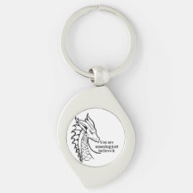 "You Are Amazing Keychain – Motivational Quote Key