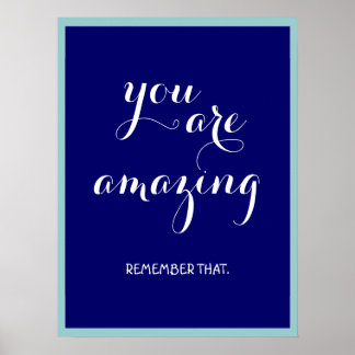 You are Amazing Poster