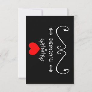 You Are Amazing! Thank You Card