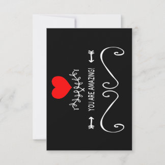 You Are Amazing! Thank You Card