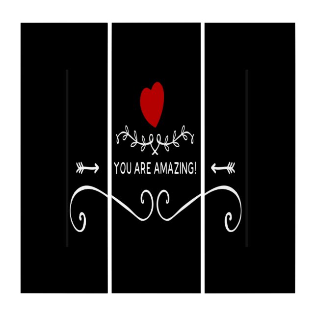You Are Amazing! Triptych (Front)