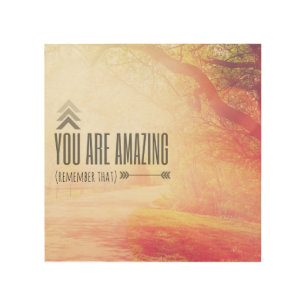 You Are Amazing Wood Wall Art