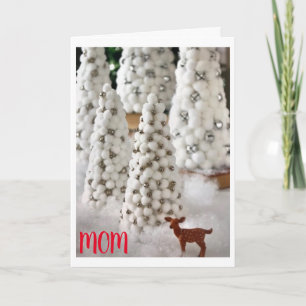 YOU ARE AN "ANGEL" ****MOM**** AT CHRISTMAS HOLIDAY CARD