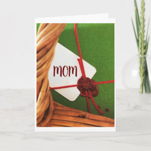 YOU ARE AN "ANGEL"  ****MOM**** AT CHRISTMAS HOLIDAY CARD