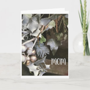 YOU ARE AN "ANGEL" ****MOM**** AT CHRISTMAS HOLIDAY CARD