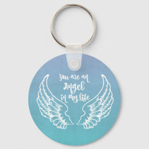 You are an Angel Quote Keychain
