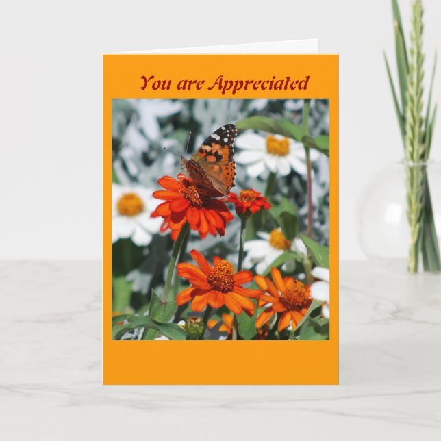 You are appreciated card (Front)