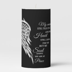 You are at Peace  Pillar Candle
