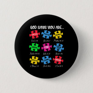You Are Autism Awareness Puzzle Bible Verses Chris Button
