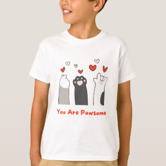 You are awesome | pawsome T-Shirt