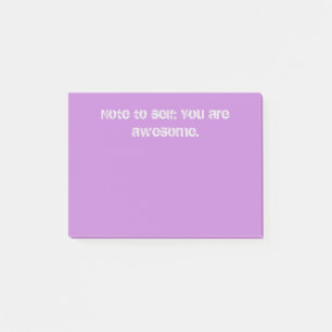 You Are Awesome Post-it Notes