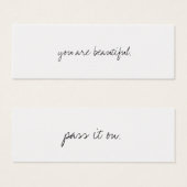 you are beautiful. (Front & Back)