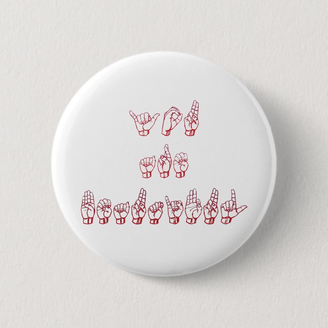 You are beautiful pinback button (Front)
