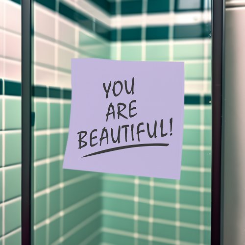 You Are Beautiful Positive Post_it Notes