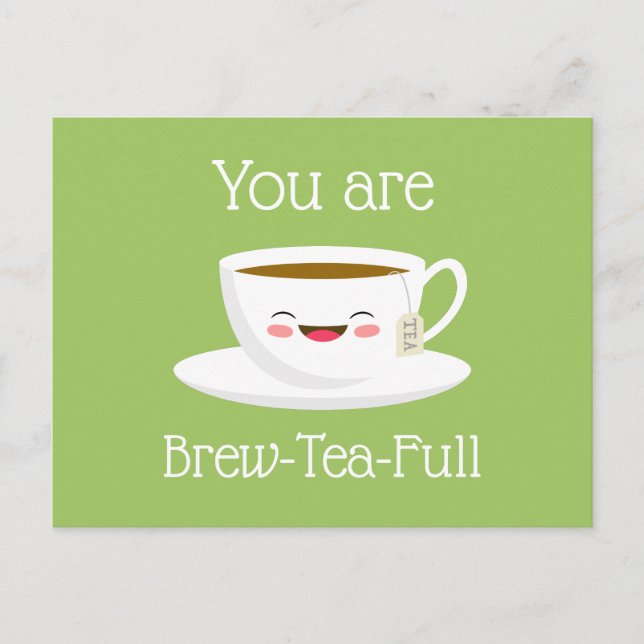 You are beautiful postcard (Front)