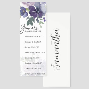 You are - beautiful, scriptures personalized bookmarks